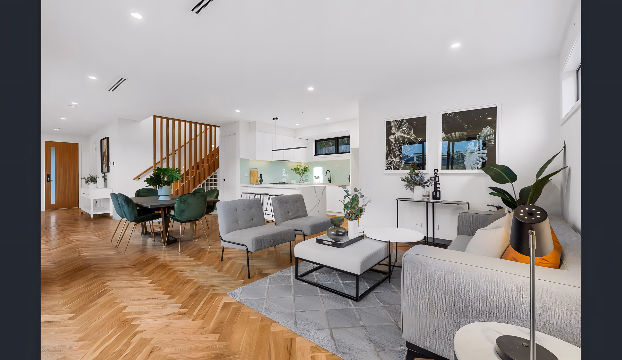 Hirst Street dining and family room