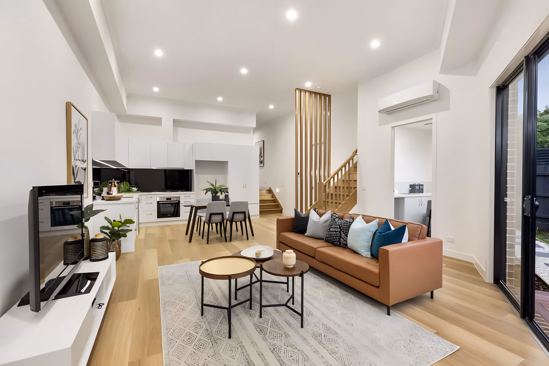 Mount Waverley townhouse entry